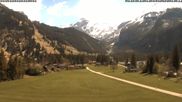 Archived webcam image showing Kandersteg (Bernese Oberland): Hotel Bernerhof on 30 Apr 2026 at 12:11
