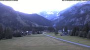 Archived webcam image showing Kandersteg (Bernese Oberland): Hotel Bernerhof on 21 Jun 2026 at 06:28