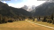 Archived webcam image showing Kandersteg (Bernese Oberland): Hotel Bernerhof on 21 Jun 2026 at 12:28