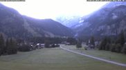 Archived webcam image showing Kandersteg (Bernese Oberland): Hotel Bernerhof on 2 Aug 2026 at 07:47