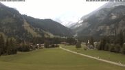 Archived webcam image showing Kandersteg (Bernese Oberland): Hotel Bernerhof on 2 Aug 2026 at 16:47