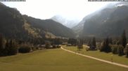 Archived webcam image showing Kandersteg (Bernese Oberland): Hotel Bernerhof on 5 Aug 2026 at 10:53