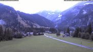 Archived webcam image showing Kandersteg (Bernese Oberland): Hotel Bernerhof on 25 Aug 2026 at 07:38