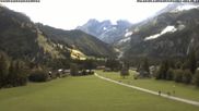 Archived webcam image showing Kandersteg (Bernese Oberland): Hotel Bernerhof on 25 Aug 2026 at 10:38