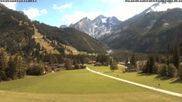 Archived webcam image showing Kandersteg (Bernese Oberland): Hotel Bernerhof on 16 Sep 2026 at 12:05