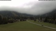Archived webcam image showing Kandersteg (Bernese Oberland): Hotel Bernerhof on 16 Sep 2026 at 16:05