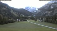 Archived webcam image showing Kandersteg (Bernese Oberland): Hotel Bernerhof on 24 Sep 2026 at 08:22