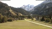 Archived webcam image showing Kandersteg (Bernese Oberland): Hotel Bernerhof on 24 Sep 2026 at 12:22