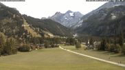 Archived webcam image showing Kandersteg (Bernese Oberland): Hotel Bernerhof on 24 Sep 2026 at 14:22