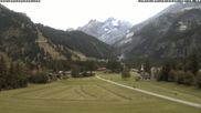 Archived webcam image showing Kandersteg (Bernese Oberland): Hotel Bernerhof on 24 Sep 2026 at 16:22