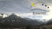 Archived webcam image showing mount Rubihorn on 26 Feb 2026 at 14:18