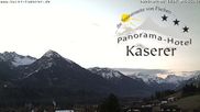 Archiviertes Webcam Bild: Fischen: Hotel Garni Kaserer am 08.04.2026 um 06:28 Uhr