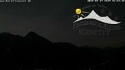 Archived webcam image showing mount Rubihorn on 27 Jun 2026 at 04:19