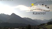 Archiviertes Webcam Bild: Fischen: Hotel Garni Kaserer am 21.07.2026 um 08:13 Uhr