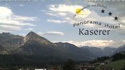 Archived webcam image showing mount Rubihorn on 25 Jul 2026 at 18:44