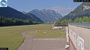 Archived webcam image showing Hoefen airport on 29 Jul 2026 at 08:43