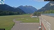 Archived webcam image showing Hoefen airport on 15 Sep 2026 at 08:22
