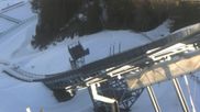 Archived webcam image showing ski jump, Seefeld on 26 Feb 2026 at 08:17
