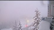 Archived webcam image showing Chamrousse 1750 on 12 Mar 2026 at 06:45