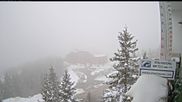 Archived webcam image showing Chamrousse 1750 on 12 Mar 2026 at 14:45