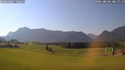 Archived webcam image showing Farmhouse Wimmerhof in Inzell on 4 Aug 2026 at 08:46