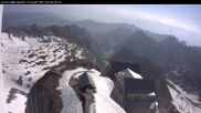 Archiviertes Webcam Bild: Berggasthaus Alter Säntis am 28.05.2026 um 08:43 Uhr