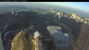 Archived webcam image showing Mountain Hut at Säntis on 12 Jul 2026 at 20:20