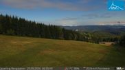 Archived webcam image showing Panoramic view mountain station Jauerling on 25 Sep 2026 at 00:17