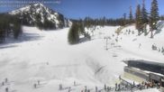 Archived webcam image showing Mammoth Mountain - Canyon Lodge on 27 Feb 2026 at 18:01
