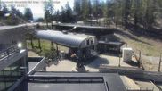 Archived webcam image showing Mammoth Mountain - Village Gondola on 7 Jun 2026 at 18:39