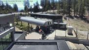 Archived webcam image showing Mammoth Mountain - Village Gondola on 7 Jun 2026 at 20:39