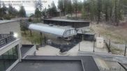 Archived webcam image showing Mammoth Mountain - Village Gondola on 5 Jul 2026 at 18:29