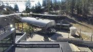 Archived webcam image showing Mammoth Mountain - Village Gondola on 2 Aug 2026 at 18:08