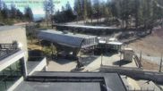Archived webcam image showing Mammoth Mountain - Village Gondola on 27 Oct 2026 at 20:04