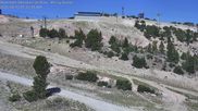 Archived webcam image showing Mammoth Mountain - Broadway Express on 3 Aug 2026 at 18:42