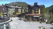 Archived webcam image showing Mammoth Village on 7 May 2026 at 18:28