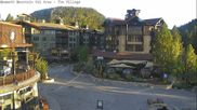 Archived webcam image showing Mammoth Village on 27 Aug 2026 at 16:19