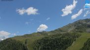 Archived webcam image showing Adler Lounge mountain hut on 12 Jul 2026 at 12:14