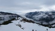 Archiviertes Webcam Bild: Riesneralm: Panorama Skigebiet und Skihütte Hochsitz am 15.04.2026 um 08:06 Uhr