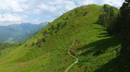 Archiviertes Webcam Bild: Riesneralm: Panorama Skigebiet und Skihütte Hochsitz am 24.06.2026 um 16:18 Uhr