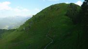 Archiviertes Webcam Bild: Riesneralm: Panorama Skigebiet und Skihütte Hochsitz am 24.06.2026 um 18:18 Uhr