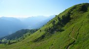 Archiviertes Webcam Bild: Riesneralm: Panorama Skigebiet und Skihütte Hochsitz am 27.06.2026 um 08:30 Uhr
