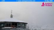 Archived webcam image showing Top of Schilthorn on 18 May 2026 at 07:41