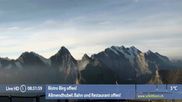 Archived webcam image showing Top of Schilthorn on 3 Oct 2026 at 08:51