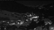Archived webcam image showing Vorarlberg: Silbertal village on 26 Feb 2026 at 22:11