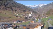 Archived webcam image showing Vorarlberg: Silbertal village on 8 Apr 2026 at 08:47