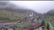 Archived webcam image showing Vorarlberg: Silbertal village on 13 Apr 2026 at 07:49
