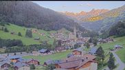 Archived webcam image showing Vorarlberg: Silbertal village on 7 Jul 2026 at 06:19