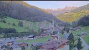Archived webcam image showing Vorarlberg: Silbertal village on 7 Jul 2026 at 07:19