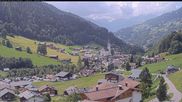 Archived webcam image showing Vorarlberg: Silbertal village on 7 Aug 2026 at 14:03